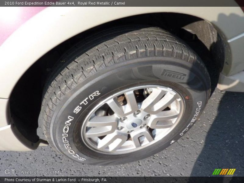Royal Red Metallic / Camel 2010 Ford Expedition Eddie Bauer 4x4