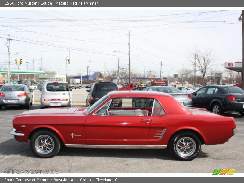  1966 Mustang Coupe Metallic Red