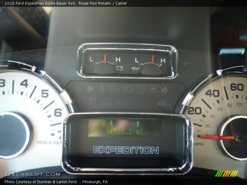 Royal Red Metallic / Camel 2010 Ford Expedition Eddie Bauer 4x4