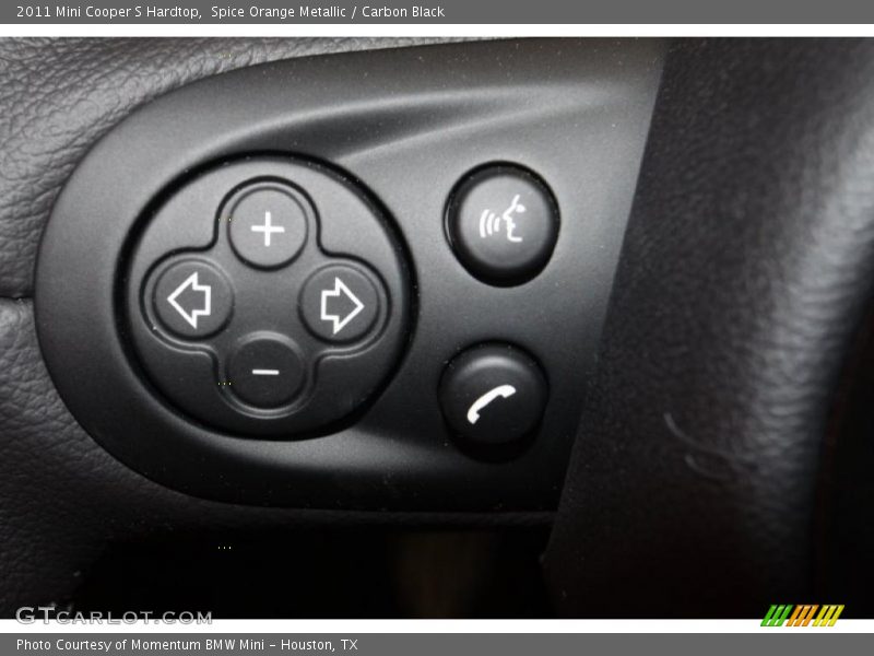 Spice Orange Metallic / Carbon Black 2011 Mini Cooper S Hardtop