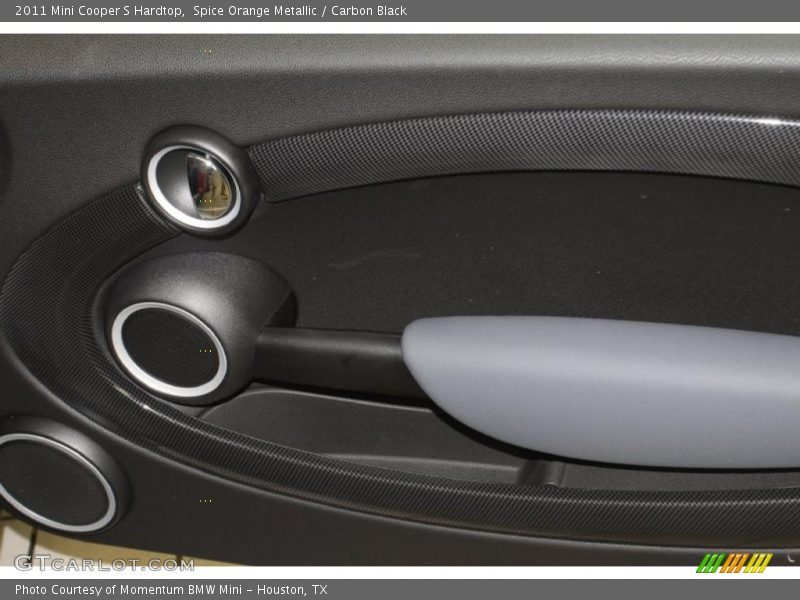 Spice Orange Metallic / Carbon Black 2011 Mini Cooper S Hardtop