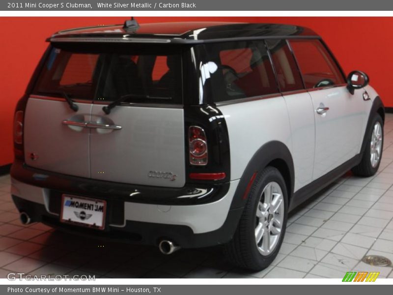  2011 Cooper S Clubman White Silver Metallic