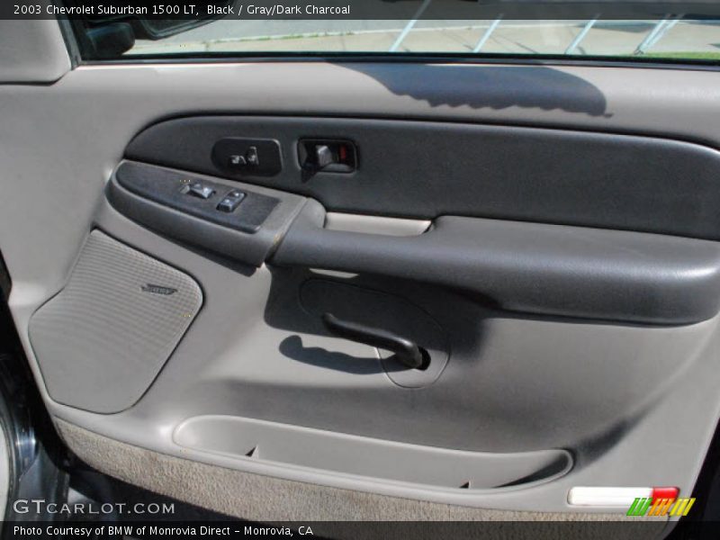 Black / Gray/Dark Charcoal 2003 Chevrolet Suburban 1500 LT