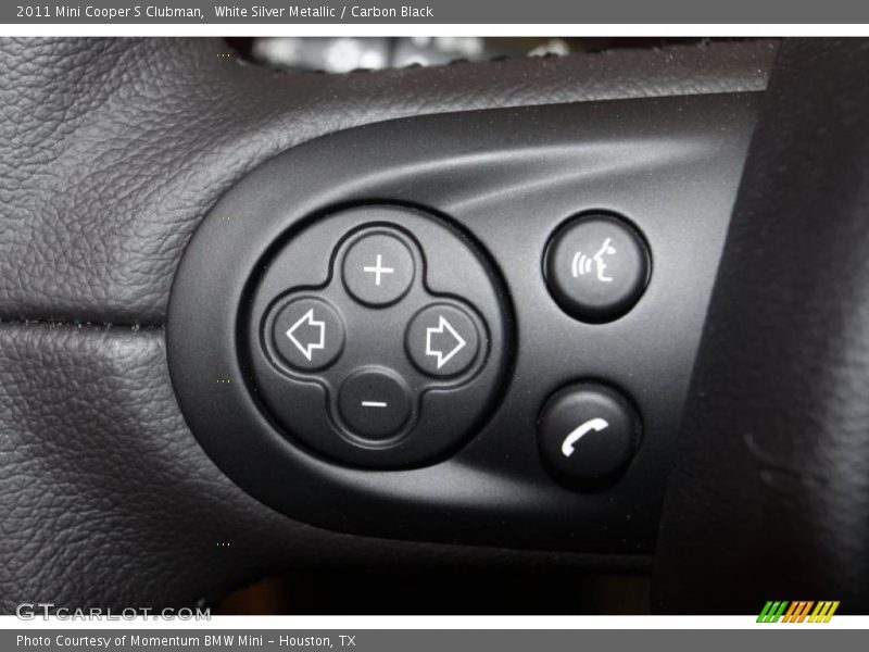 White Silver Metallic / Carbon Black 2011 Mini Cooper S Clubman