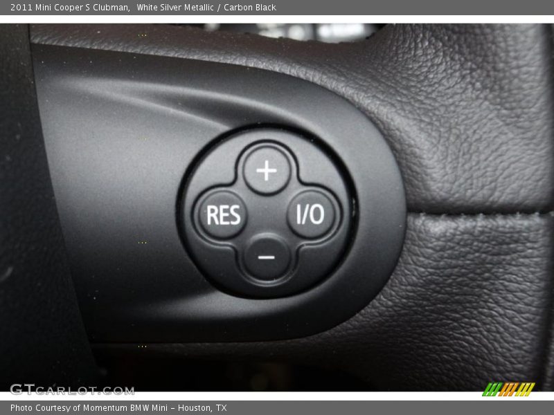 White Silver Metallic / Carbon Black 2011 Mini Cooper S Clubman