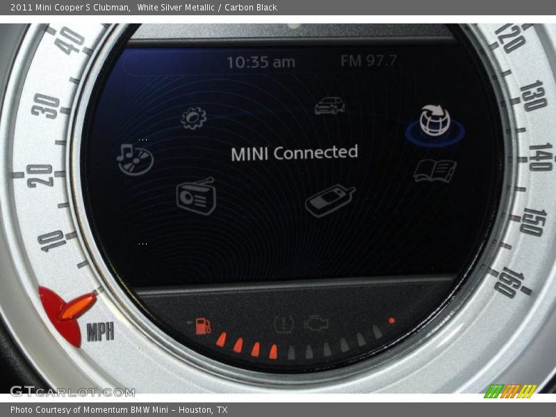 White Silver Metallic / Carbon Black 2011 Mini Cooper S Clubman