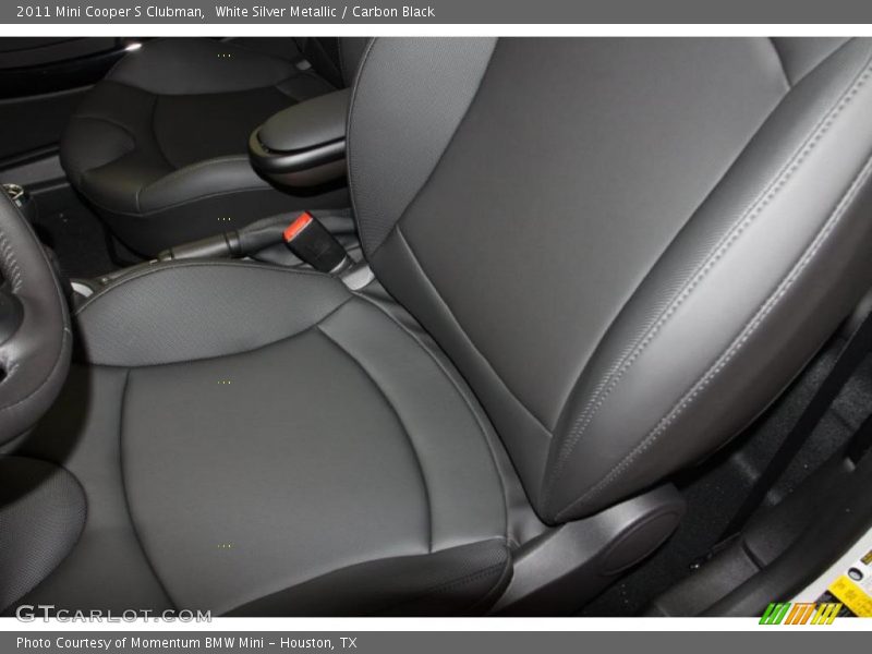 White Silver Metallic / Carbon Black 2011 Mini Cooper S Clubman