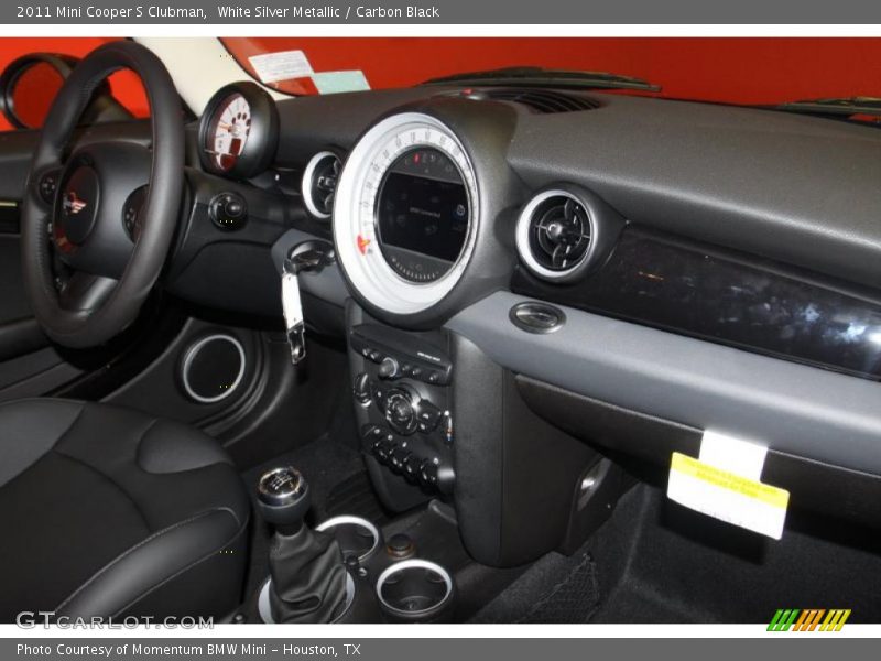 White Silver Metallic / Carbon Black 2011 Mini Cooper S Clubman