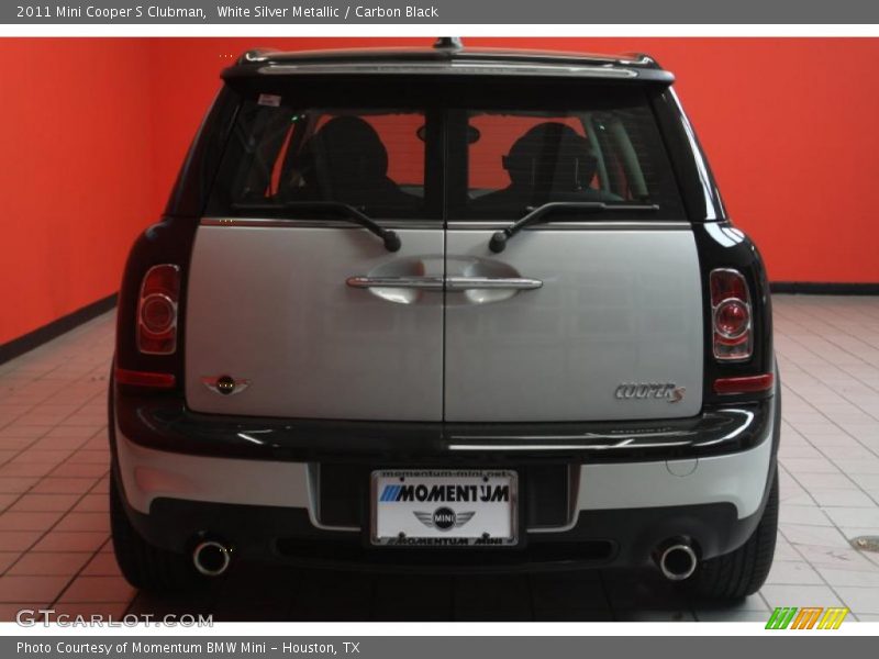 White Silver Metallic / Carbon Black 2011 Mini Cooper S Clubman