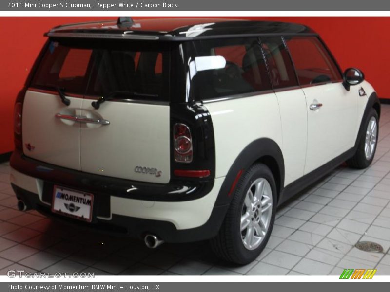 Pepper White / Carbon Black 2011 Mini Cooper S Clubman