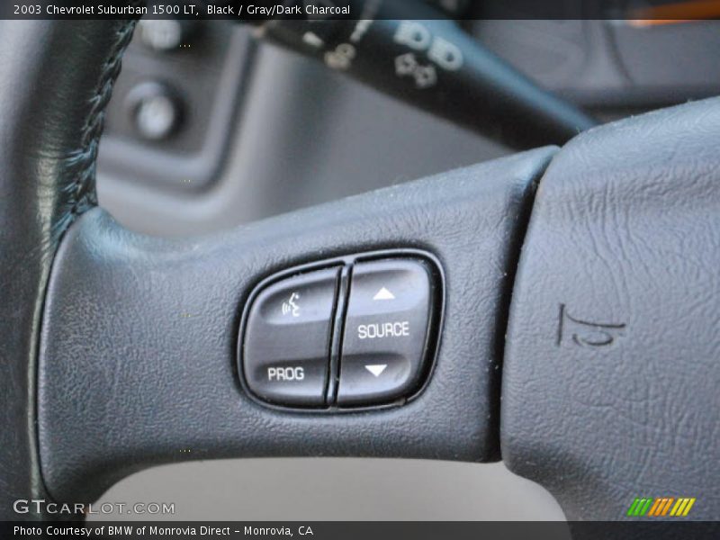 Black / Gray/Dark Charcoal 2003 Chevrolet Suburban 1500 LT
