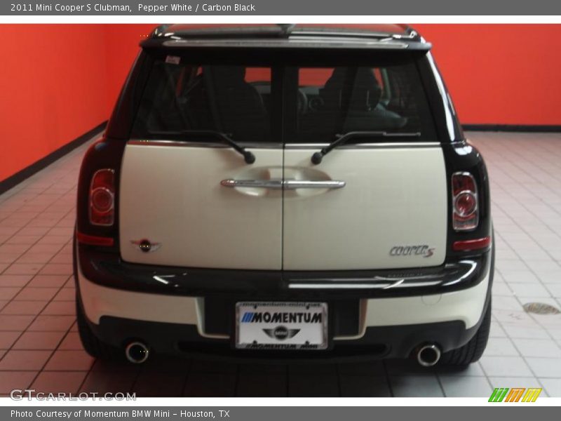 Pepper White / Carbon Black 2011 Mini Cooper S Clubman