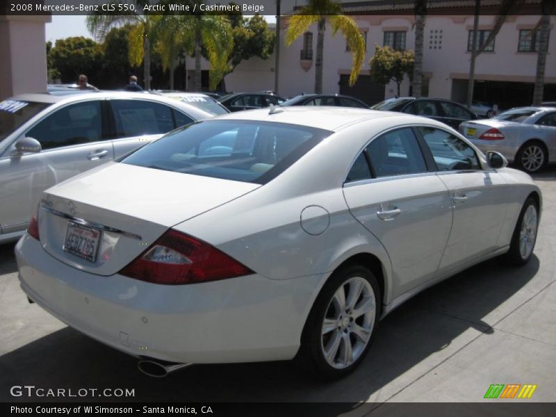  2008 CLS 550 Arctic White