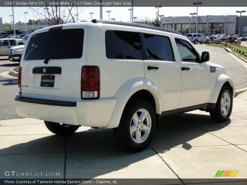 Stone White / Dark Slate Gray/Light Slate Gray 2007 Dodge Nitro SXT