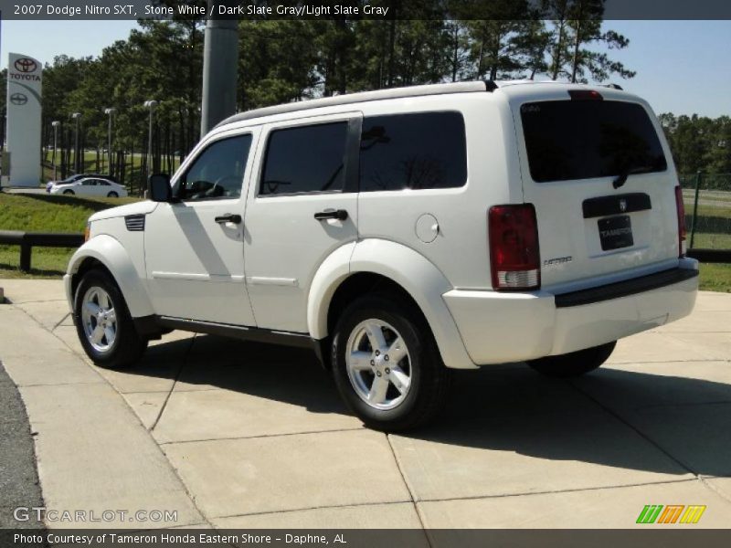 Stone White / Dark Slate Gray/Light Slate Gray 2007 Dodge Nitro SXT