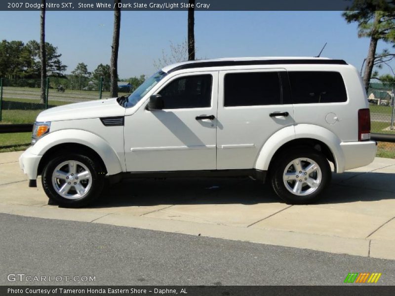 Stone White / Dark Slate Gray/Light Slate Gray 2007 Dodge Nitro SXT