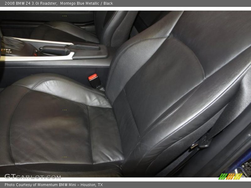 Montego Blue Metallic / Black 2008 BMW Z4 3.0i Roadster