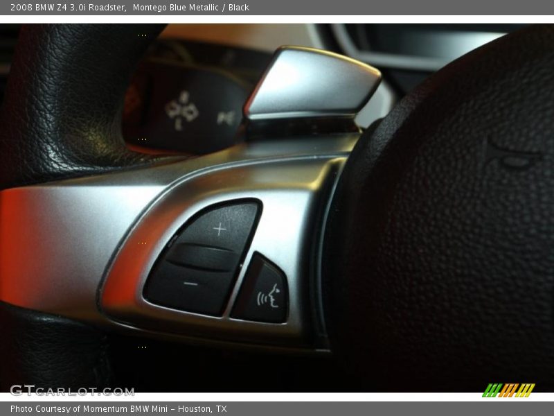 Montego Blue Metallic / Black 2008 BMW Z4 3.0i Roadster