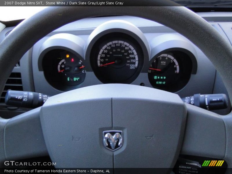 Stone White / Dark Slate Gray/Light Slate Gray 2007 Dodge Nitro SXT