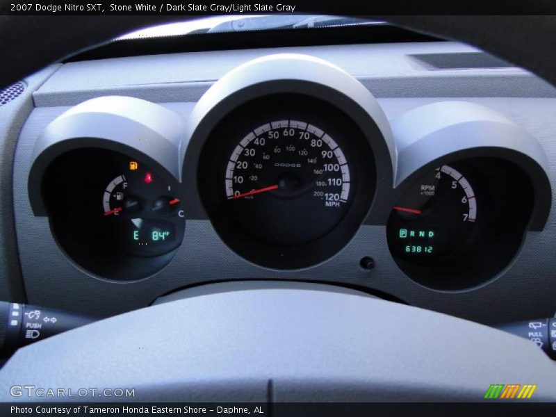 Stone White / Dark Slate Gray/Light Slate Gray 2007 Dodge Nitro SXT