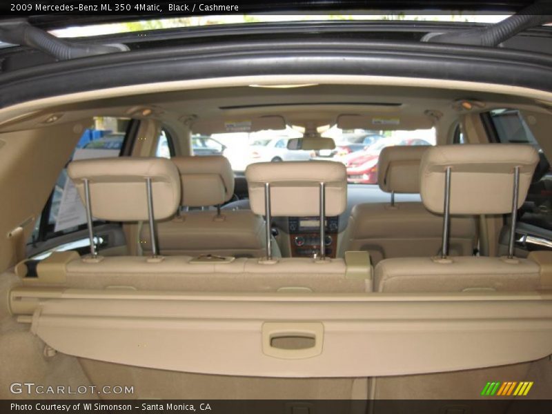 Black / Cashmere 2009 Mercedes-Benz ML 350 4Matic