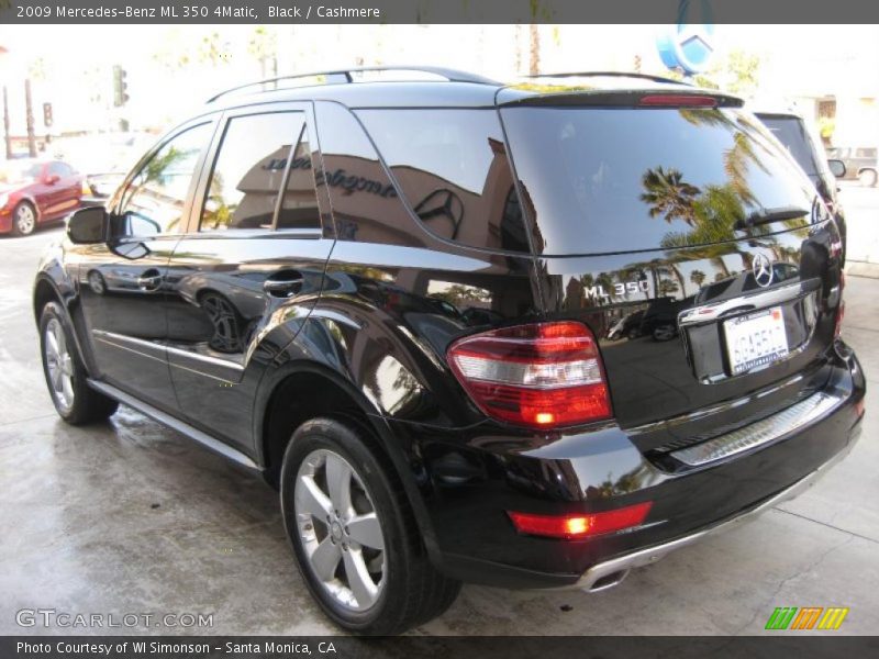 Black / Cashmere 2009 Mercedes-Benz ML 350 4Matic