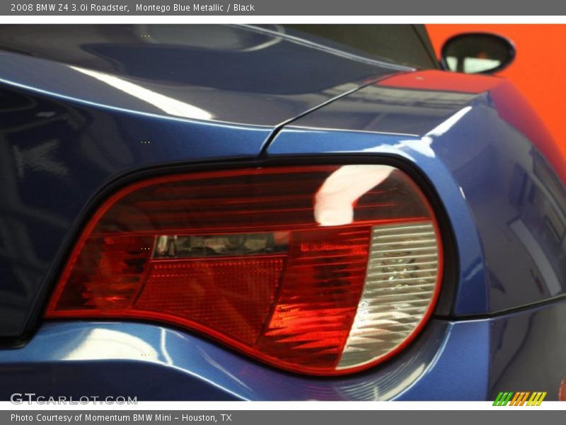 Montego Blue Metallic / Black 2008 BMW Z4 3.0i Roadster