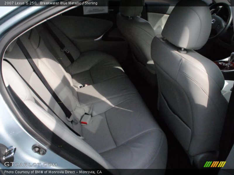 Breakwater Blue Metallic / Sterling 2007 Lexus IS 250