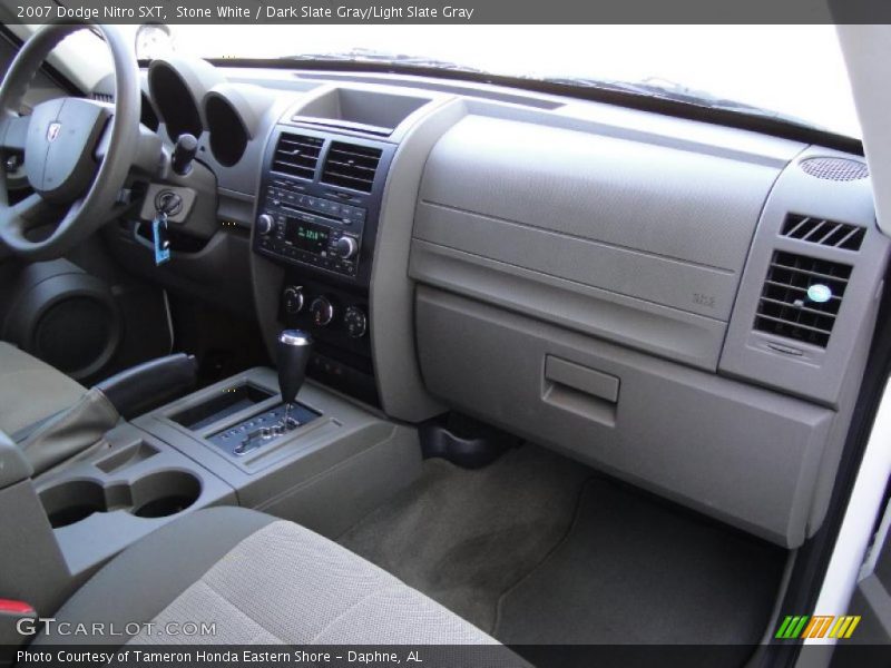 Stone White / Dark Slate Gray/Light Slate Gray 2007 Dodge Nitro SXT