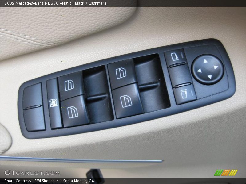 Black / Cashmere 2009 Mercedes-Benz ML 350 4Matic