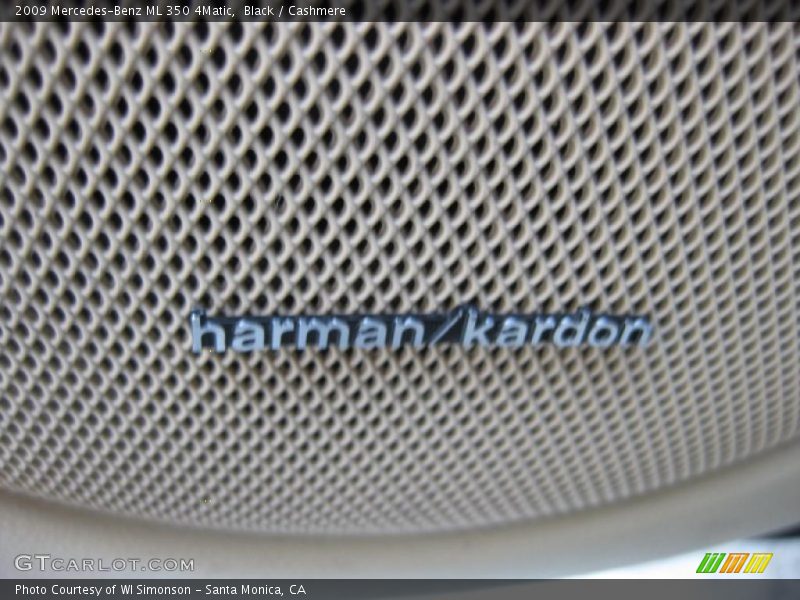 Black / Cashmere 2009 Mercedes-Benz ML 350 4Matic