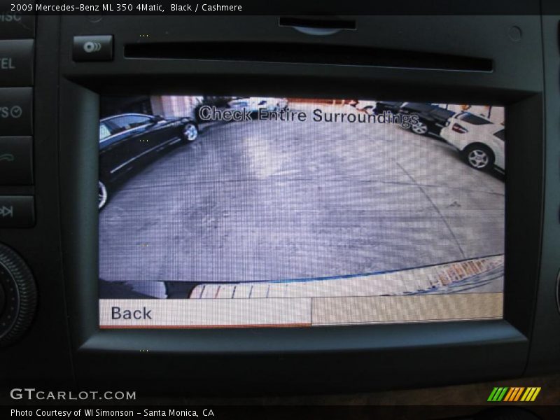 Black / Cashmere 2009 Mercedes-Benz ML 350 4Matic
