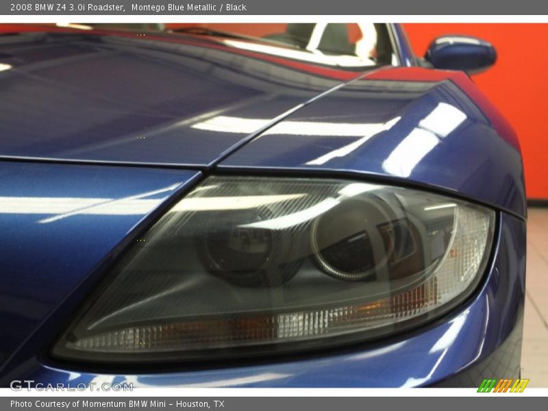 Montego Blue Metallic / Black 2008 BMW Z4 3.0i Roadster
