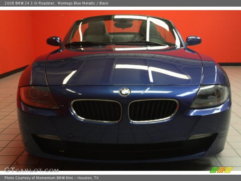 Montego Blue Metallic / Black 2008 BMW Z4 3.0i Roadster
