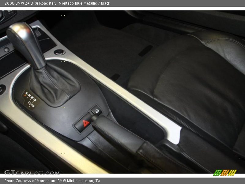 Montego Blue Metallic / Black 2008 BMW Z4 3.0i Roadster
