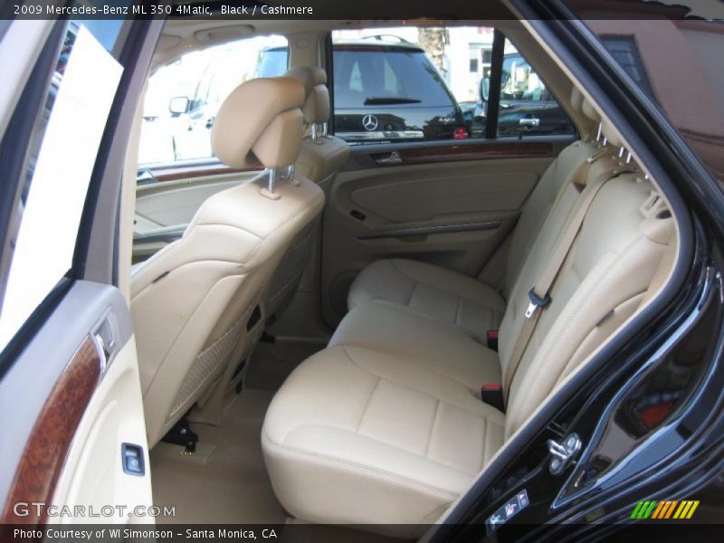 Black / Cashmere 2009 Mercedes-Benz ML 350 4Matic
