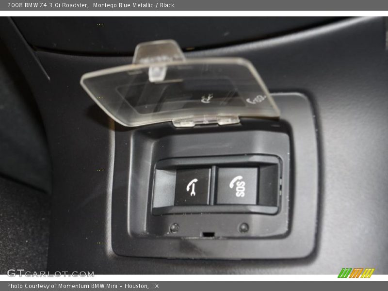 Montego Blue Metallic / Black 2008 BMW Z4 3.0i Roadster