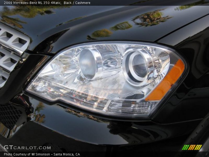 Black / Cashmere 2009 Mercedes-Benz ML 350 4Matic