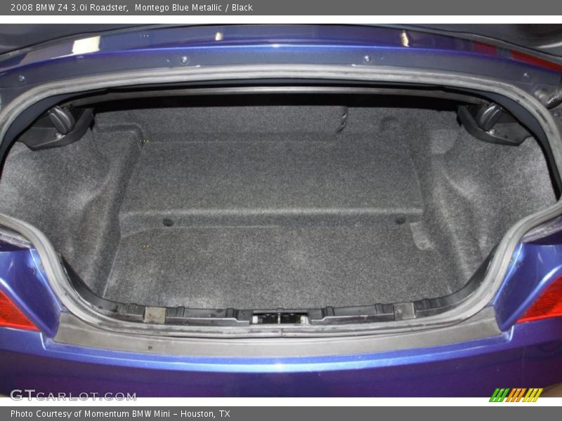 Montego Blue Metallic / Black 2008 BMW Z4 3.0i Roadster