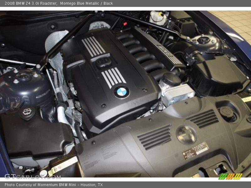 Montego Blue Metallic / Black 2008 BMW Z4 3.0i Roadster
