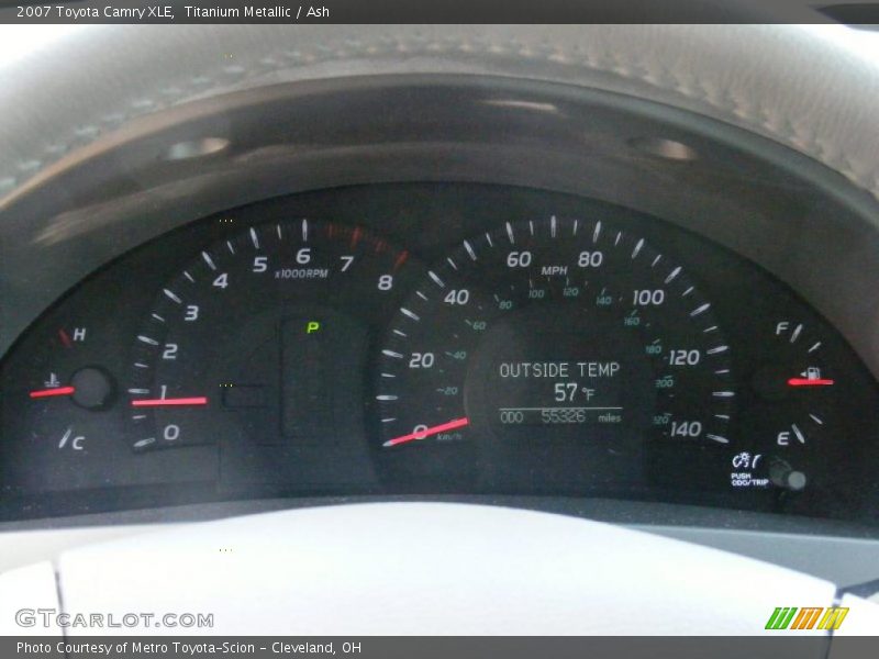 Titanium Metallic / Ash 2007 Toyota Camry XLE