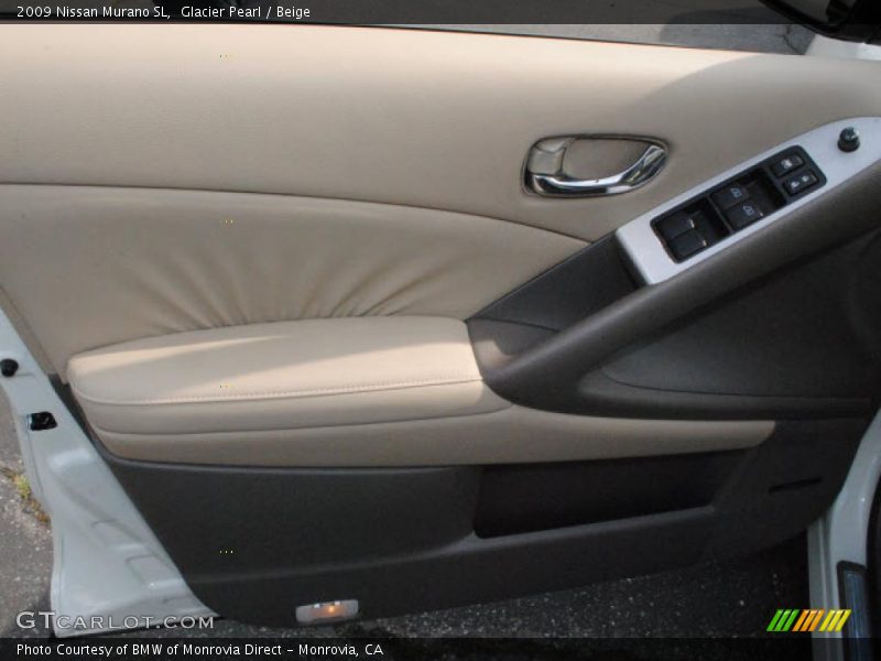 Glacier Pearl / Beige 2009 Nissan Murano SL