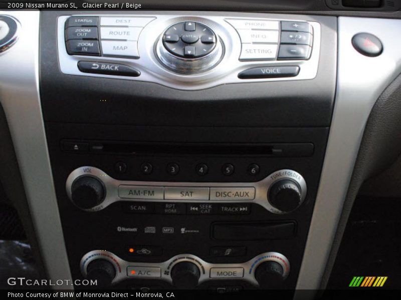 Glacier Pearl / Beige 2009 Nissan Murano SL