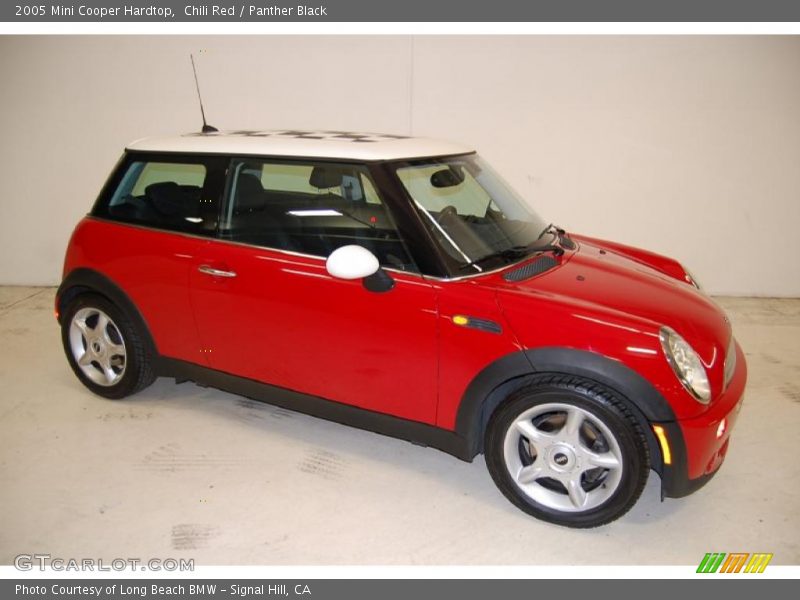 Chili Red / Panther Black 2005 Mini Cooper Hardtop