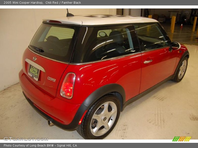 Chili Red / Panther Black 2005 Mini Cooper Hardtop