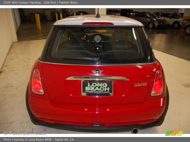Chili Red / Panther Black 2005 Mini Cooper Hardtop