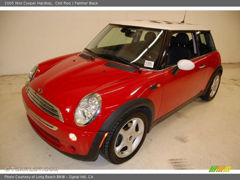 Chili Red / Panther Black 2005 Mini Cooper Hardtop