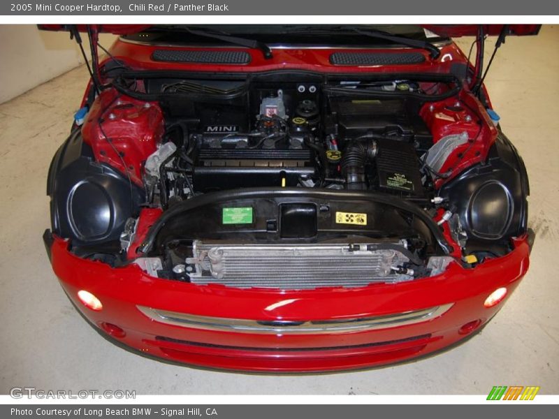 Chili Red / Panther Black 2005 Mini Cooper Hardtop