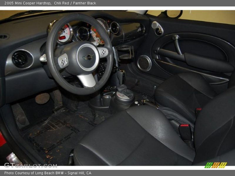 Chili Red / Panther Black 2005 Mini Cooper Hardtop