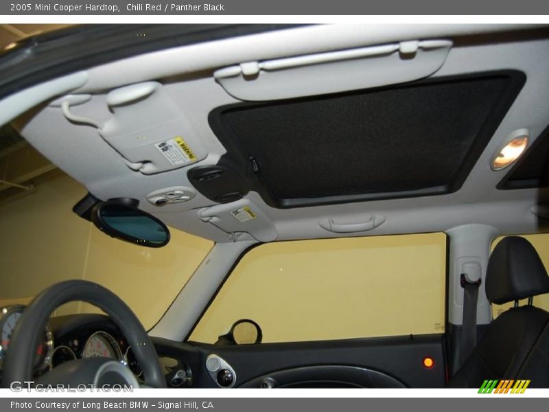 Chili Red / Panther Black 2005 Mini Cooper Hardtop